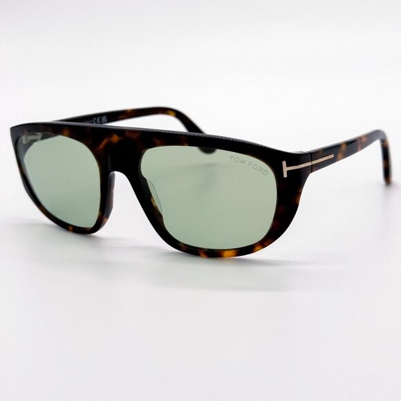 NEW TOM FORD TF1002 52N SUNGLASSES FT1002/S 52N UNISEX HAVANA EYEWEAR - Picture 1 of 9